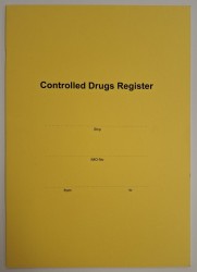 CONTROLLED DRUGS REGISTER LOG BOOK (0400220)