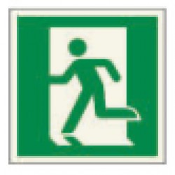 ESCAPE ROUTE SIGNS / Emergency exit (left hand)