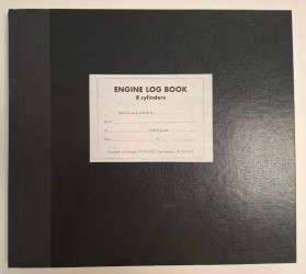 ENGINE LOG BOOK 8 CYL (ENGINE8CYL)