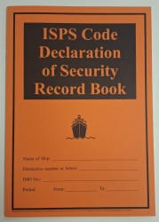 ISPS CODE DECLARATION OF SECURITY RECORD BOOK (ISPS_REC_B)