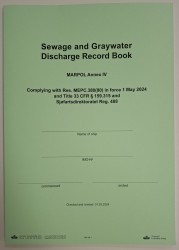 SEWAGE AND GRAYWATER DISCHARGE RECORD BOOK (SEW_GRAYW)